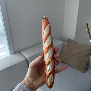 Baguette Christmas ornament